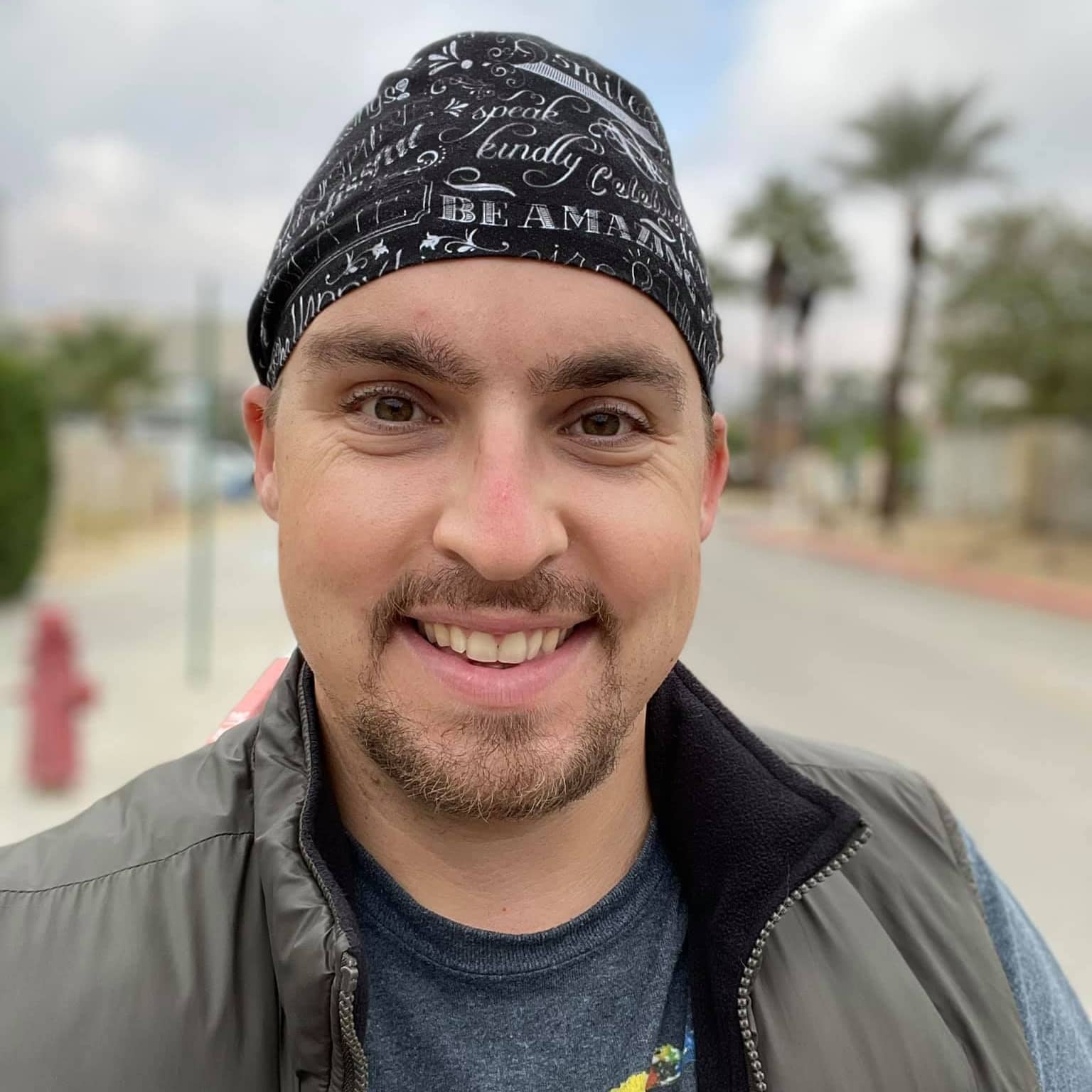 guy smiling in facebook headshot